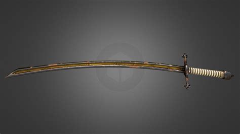 Curved Sword - Download Free 3D model by Turstrigo [0b6bf73] - Sketchfab