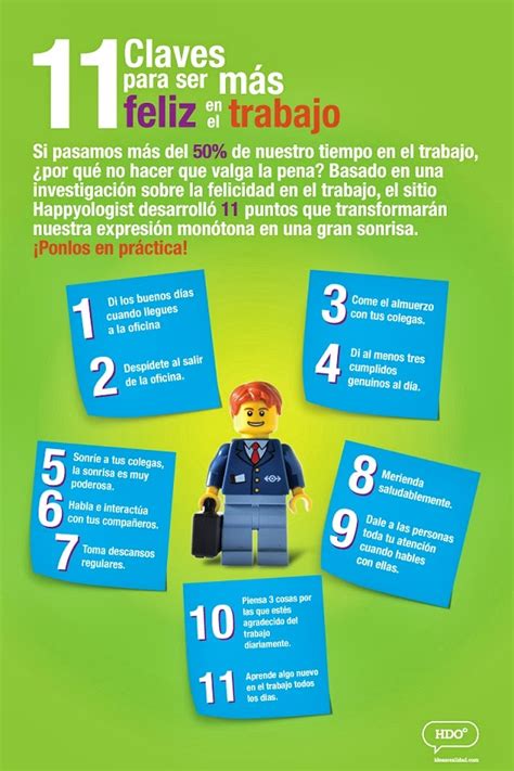 11 Claves para ser más feliz en tu trabajo