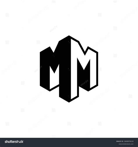 Mm Letter Logo Mm Logo Vector Stock Vector (Royalty Free) 1609979119 ...