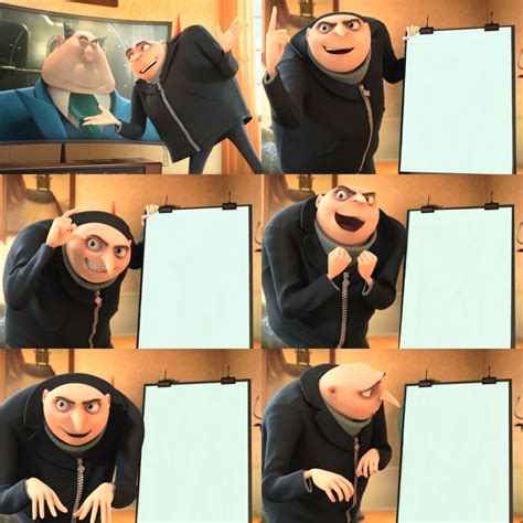 Gru Meme Template - Meme Templates Download