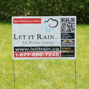 How to design the perfect lawn sign | Signs, Graphics, Printing ...