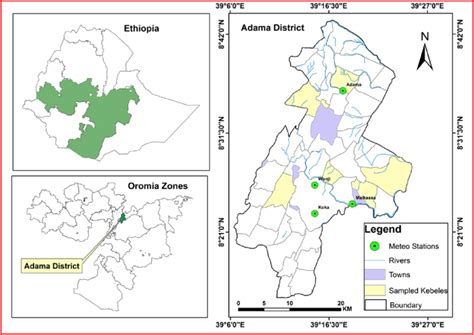 Adama Ethiopia Map