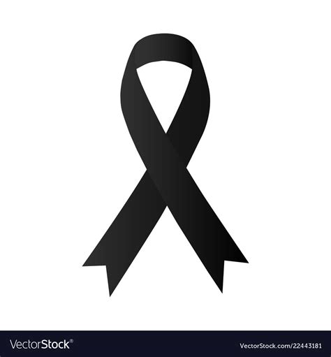 black ribbon cancer