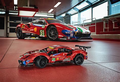 Ferrari 488 GTE AF CORSE 51 Is the Full Name of the Newest LEGO Technic ...