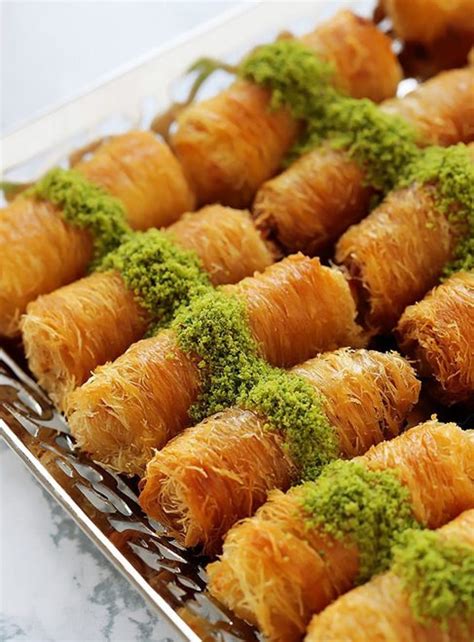 21 Best Arabic Desserts & Sweets Recipes - Kunafa Dessert - Parade