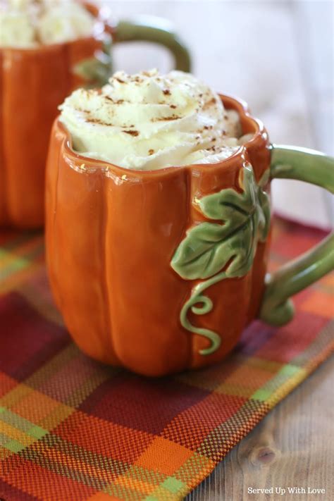 Pumpkin Spice Latte | Served Up With Love