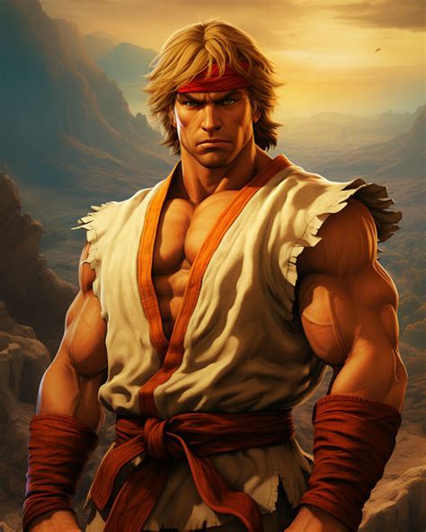 Ryu by Grimwalds-AI-Fantasy on DeviantArt