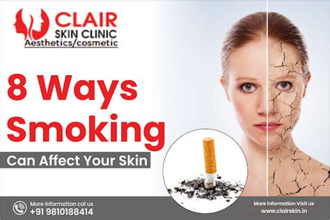 8 Ways Smoking Can Affect Your Skin - Clair Skin Clinic