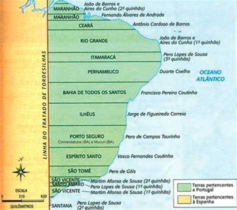 Capitanias hereditárias: significado, mapa, motivos do fracasso [resumo]