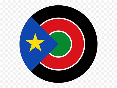 Roundel Of South Sudan - South Sudan Roundel Emoji,Sudan Flag Emoji ...