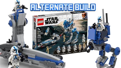 Lego Star Wars 501st Battlepack ALTERNATE BUILD! (No extra parts needed ...