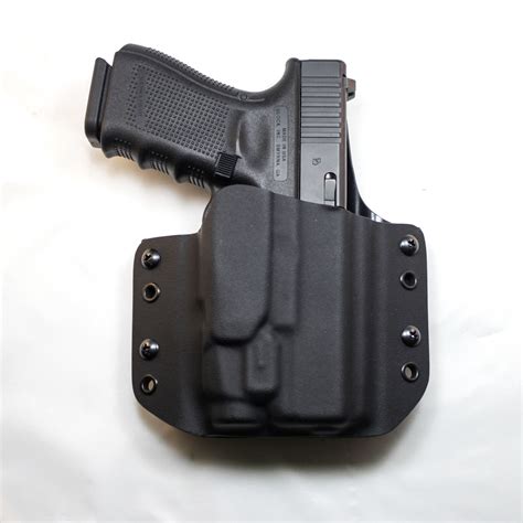 Black Kydex Light Bearing Holster for Glock 19 GEN5 Streamlight TLR-7 ...