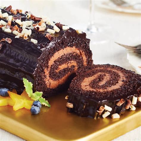 Chocolate Yule Log | M&M Food Market