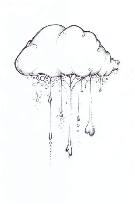 Storm Cloud Pencil Drawings