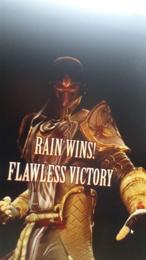 Unironically, Rain was my favorite Kombatant in MK9. And I hope he ...