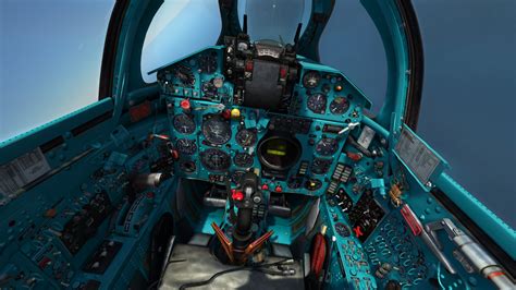 MiG-21bis clean cockpit textures (English version)