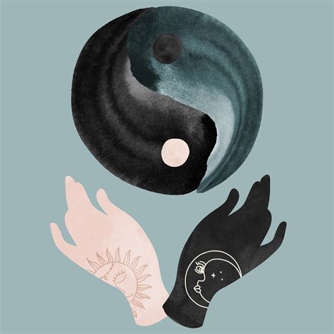 Yin Yang Balance Wallpaper - Happywall