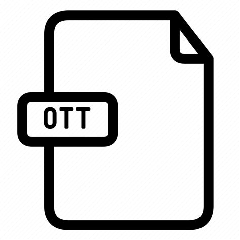 Ott, ott extension, ott file icon - Download on Iconfinder