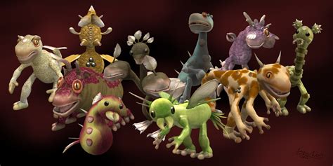 My SPORE creatures 2 by Jupiter-SG on DeviantArt