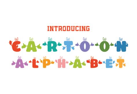 Cartoon Alphabet Font by GraphicsNinja · Creative Fabrica