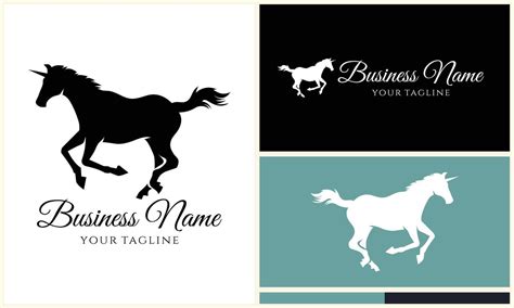 silhouette vector horse logo template 37128181 Vector Art at Vecteezy