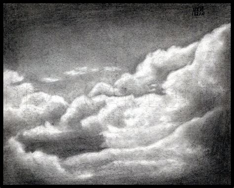 Storm Cloud Pencil Drawings