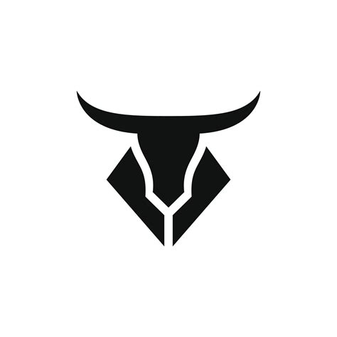 bull logo vector design 5009928 Vector Art at Vecteezy