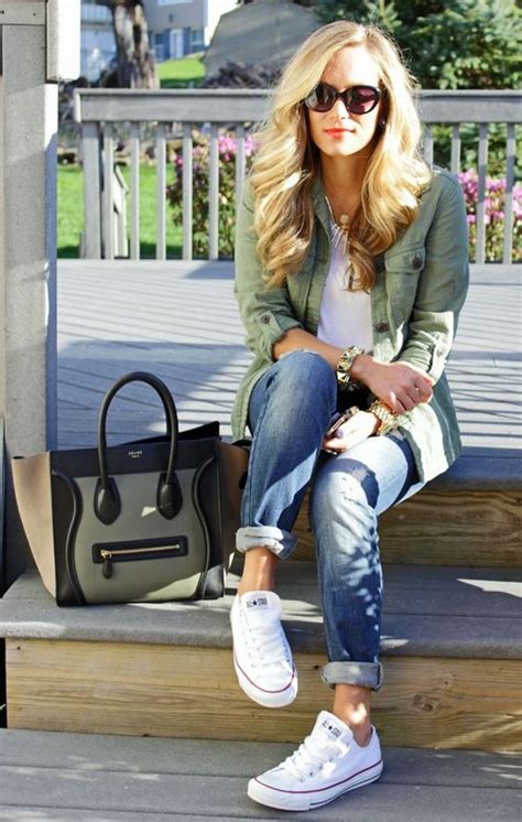 30 Stylish Fall Converse Outfits For Girls - Styleoholic