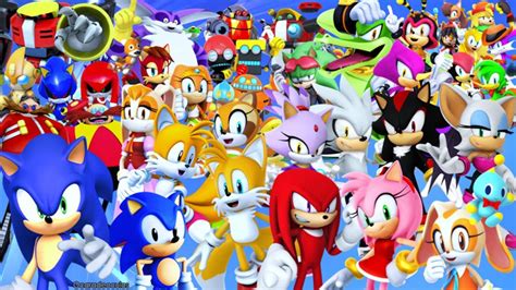 Sonic Characters Wallpapers - Top Free Sonic Characters Backgrounds ...