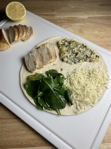 Spinach Artichoke Chicken Wraps – Kitchen with Class