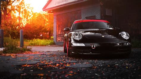 Black Porsche 911 Wallpaper - HD Car Wallpapers #6022