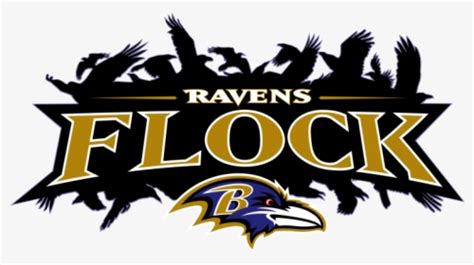 Ravens Flock - Transparent Baltimore Ravens, HD Png Download ...