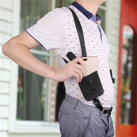 Anti-Theft Hidden Underarm Strap Wallet Pocket Holster Phone Shoulder ...