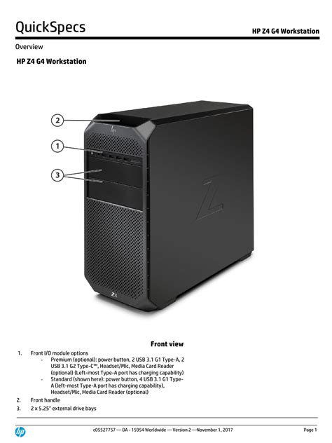 HP Z4 G5 Workstation PC HP Store Switzerland, 60% OFF