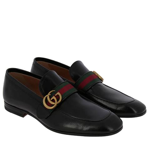 Gucci Leather Loafers Shoes Men in Black for Men - Lyst