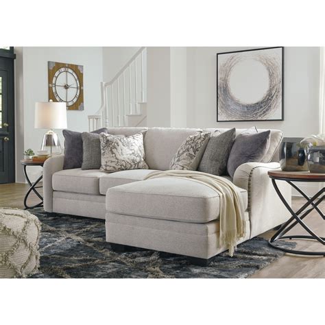 Benchcraft by Ashley Dellara Casual 2-Piece Sectional with Right Chaise ...