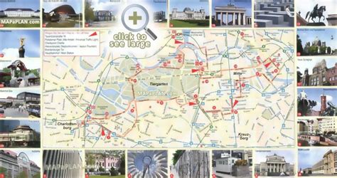 Berlin maps - Top tourist attractions - Free, printable city street map ...