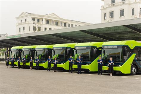 First VinBus electric buses launched in Vietnam