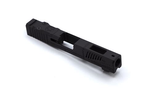 [P40 Warhawk] Slide for Glock 48 slide RMSC Cut – Black – Steel City ...