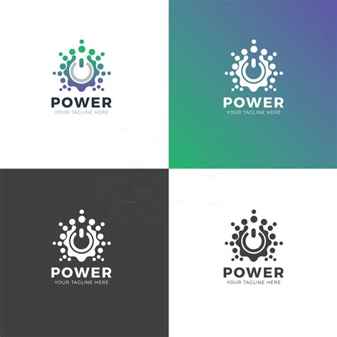 Power Professional Logo Design Template - Graphic Delta | Graphic ...