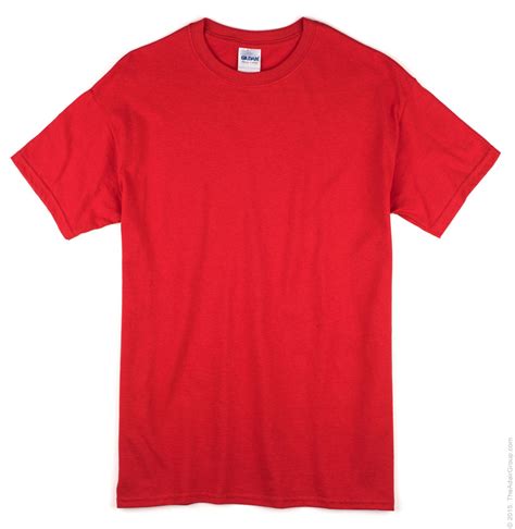 Red Blank T-shirt - Basic tees shop