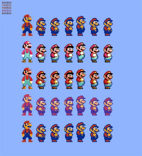 10x New NES Palette for Super Mario World by Abbysek on DeviantArt