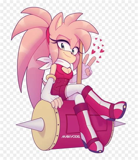 Amy Rose Sonic Fan Art