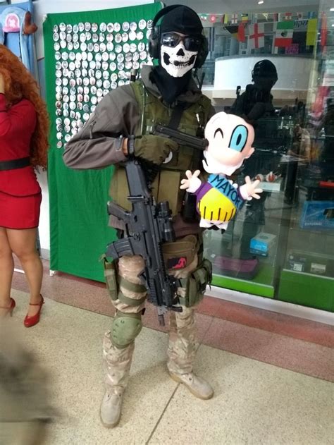 Cosplay - Call of Duty MW2 Ghost 4.0 | Call of duty, Call of duty ...