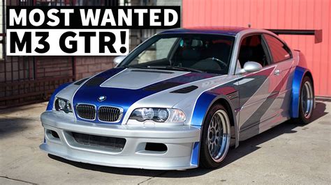 Need For Speed M3, In Real Life! Powered BMW M3 GTR Tribute - YouTube