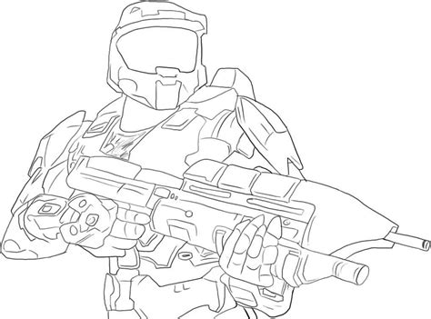 Halo 3 Odst Coloring Pages - Coloring Home