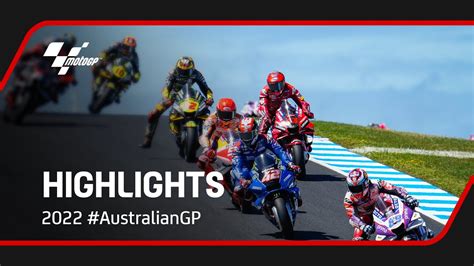 MotoGP™ Race Highlights 🏍️💨 | 2022 #AustralianGP 🇦🇺 - YouTube