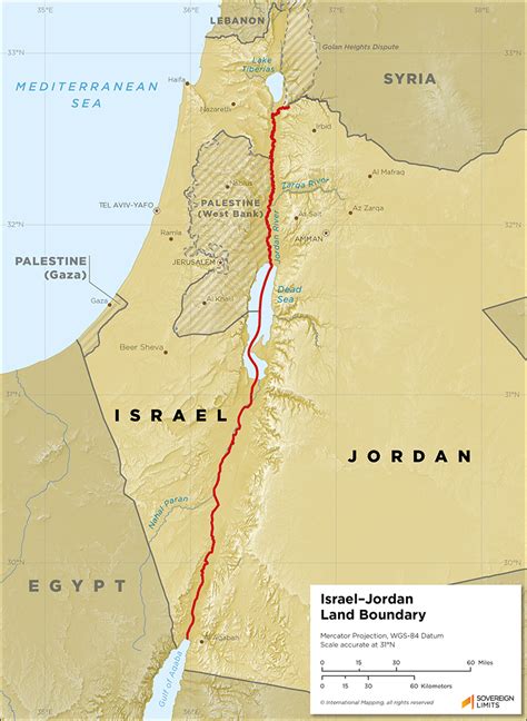 Israel–Jordan Land Boundary | Sovereign Limits