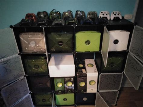 Updated photo of my xbox original console collection, including ...