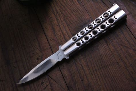 Benchmade 35 3.5" Classic Balisong Butterfly Knife / Stainless ...